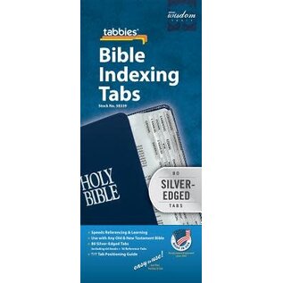 Bible Indexing Tabs - Silver