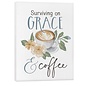 Canvas - Surviving on Grace & Coffee (5 x 7)
