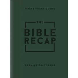 The Bible Recap: A One-Year Guide to Reading and Understanding the Entire Bible (Tara-Leigh Cobble), Green Imitation Leather
