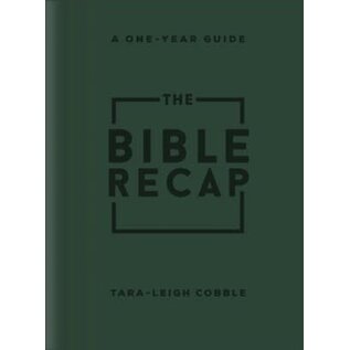 The Bible Recap: A One-Year Guide to Reading and Understanding the Entire Bible (Tara-Leigh Cobble), Green Imitation Leather