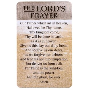 Pocket Card - The Lord's Prayer