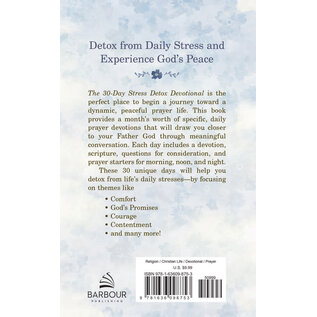 The 30-Day Stress Detox Devotional: A Faith-Building Prayer Plan for Women (Carey Scott), Hardback