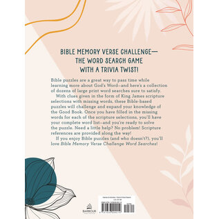 Bible Memory Verse Challenge: Word Searches, Large Print Paperback