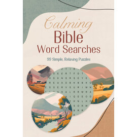 Calming Bible Word Searches: 99 Simple, Relaxing Puzzles, Paperback