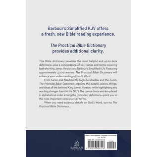 The Practical Bible Dictionary: Featuring the King James and Barbour Simplified King James Versions (George W. Knight), Hardcover
