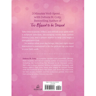 Too Blessed To Be Stressed: 3 Minute Devotions For Women (Debora M. Coty), Large Print Paperback