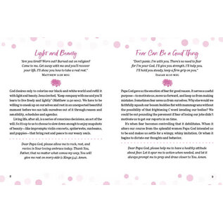 Too Blessed To Be Stressed: 3 Minute Devotions For Women (Debora M. Coty), Large Print Paperback