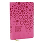 NKJV Color Code Bible for Kids, Pink Leathersoft
