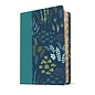 NLT Large Print Life Application Study Bible, Meadow Teal Leatherlike