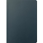 NLT Large Print Life Application Study Bible, Navy Blue Genuine Leather, Indexed
