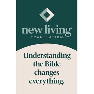 NLT Large Print Life Application Study Bible, Navy Blue Genuine Leather, Indexed