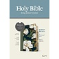 KJV Giant Print Personal Size Bible, Magnolia Sage Green LeatherLike (Filament)