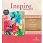 NLT Inspire Prayer Bible, Joyful Colors with Gold Foil Accents LeatherLike (Filament)
