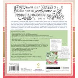 NLT Inspire Prayer Bible, Joyful Colors with Gold Foil Accents LeatherLike (Filament)