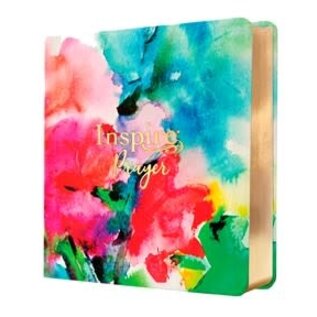 NLT Inspire Prayer Bible, Joyful Colors with Gold Foil Accents LeatherLike (Filament)