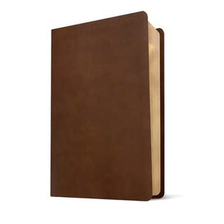 NLT One Year Chronological Study Bible, Rustic Brown LeatherLike