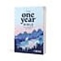 The Message One Year Bible, Blue Paperback