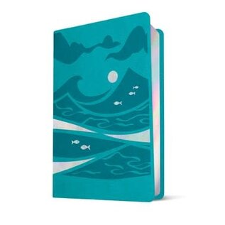 NLT Go Bible, Teal Ocean LeatherLike