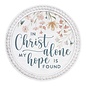 Wall Art - In Christ Alone, Round