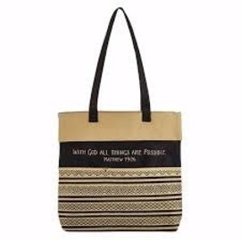 Tote Bag - With God all things are Possible