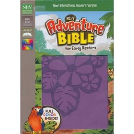NIrV Adventure Bible for Early Readers, Purple Leathersoft