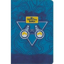 NIrV Adventure Bible for Early Readers, Blue Binoculars Leathersoft