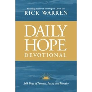 Daily Hope Devotional: 365 Days of Purpose, Peace, and Promise (Rick Warren), Hardcover