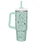 Stainless Steel Mug w/Straw - Then Sings My Soul (30 oz)