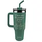 Stainless Steel Mug w/Straw - I have seen the goodness of God (40 oz)
