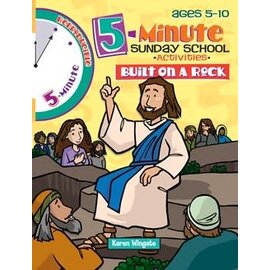 5-Minute Sunday School Activities: Built on a Rock (Karen Wingate), Paperback