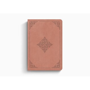 ESV Large Print Value Compact Bible, Blush Rose TruTone