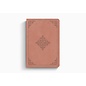 ESV Large Print Value Compact Bible, Blush Rose TruTone