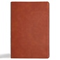 CSB Giant Print Reference Bible, Burnt Sienna LeatherTouch (Digital Study)
