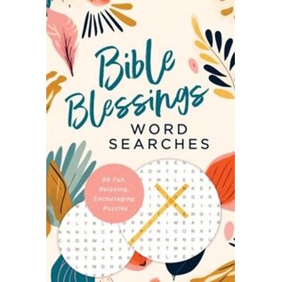 Bible Blessings Word Searches: 99 Fun, Relaxing, Encouraging Puzzles, Paperback