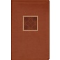 NASB95 Large Print Personal Size Bible, Brown Leathersoft