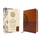 NIV Application Bible, Brown Leathersoft