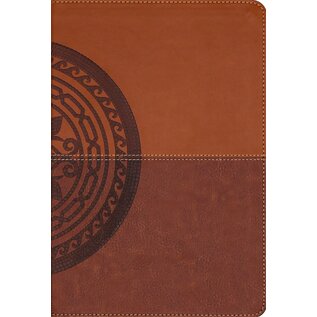 NIV Application Bible, Brown Leathersoft, Indexed