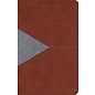 NIV Personal Size Application Bible, Brown/Blue Leathersoft