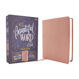 NIV Beautiful Word Bible, Pink Leathersoft