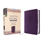 NRSVue Compact Bible w/Apocrypha, Purple Leathersoft