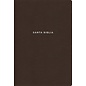 NVI Biblia de Estudio, Cafe Leathersoft, Indexed