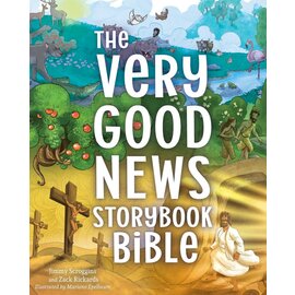 The Very Good News Storybook Bible (Jimmy Scroggins, Zack Rickards), Hardcover
