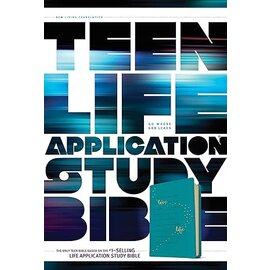 NLT Teen Life Application Study Bible, Teal LeatherLike