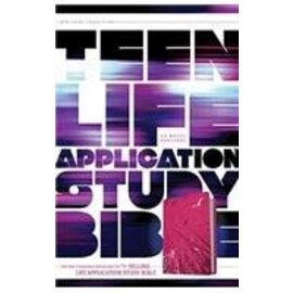 NLT Teen Life Application Study Bible, Pink LeatherLike