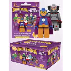 Individual Bibleman Mini Figure, Assorted (compatible with building blocks)