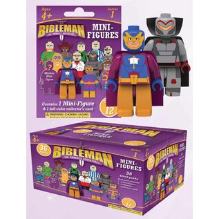 Individual Bibleman Mini Figure, Assorted (compatible with building blocks)