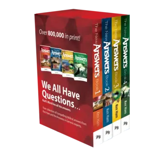 4 Volume: The New Answers Book Box Set (Ken Ham)