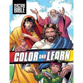 The Action Bible: Color and Learn (Sergio Cariello), Paperback