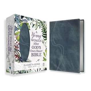 NLT A Young Woman After God's Own Heart Bible, Denim Imitation Leather