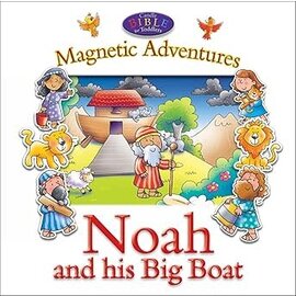 Candle Bible for Toddlers: Noah and his Big Boat Magnetic Adventures (Juliet David), Hardcover